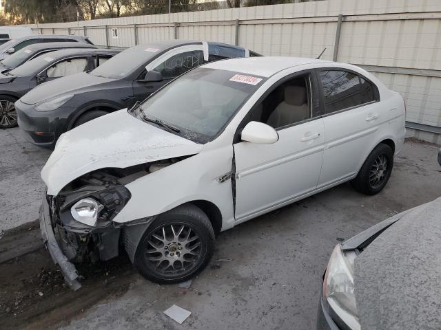 hyundai accent gls 2007 kmhcn46c07u097190