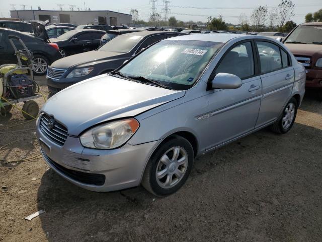 hyundai accent gls 2007 kmhcn46c07u108771