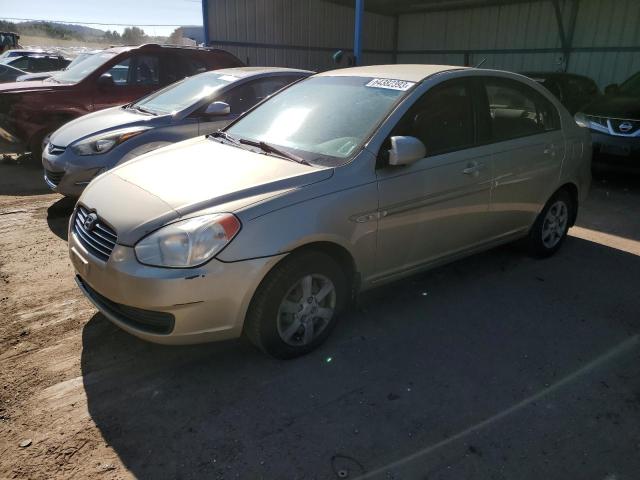 hyundai accent gls 2007 kmhcn46c07u121956