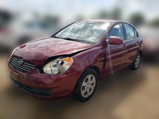 hyundai accent 2009 kmhcn46c19u302745