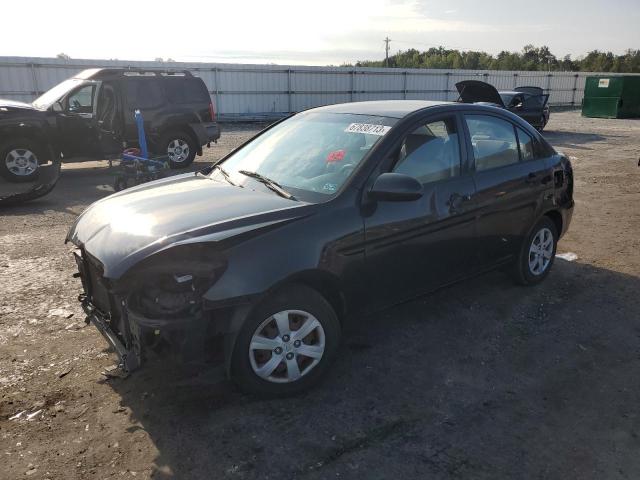 hyundai accent gls 2008 kmhcn46c28u230534