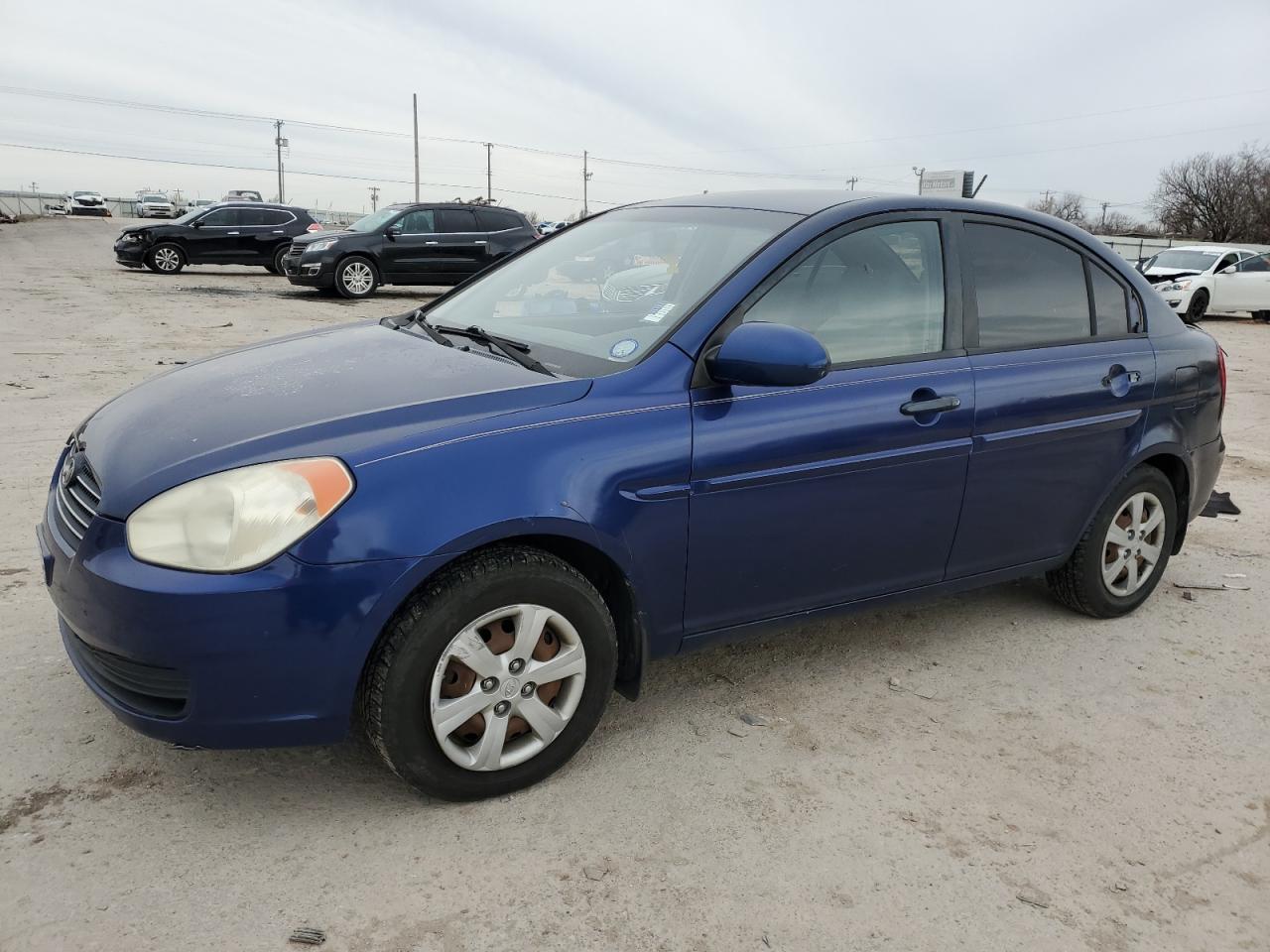 hyundai accent 2009 kmhcn46c29u294090