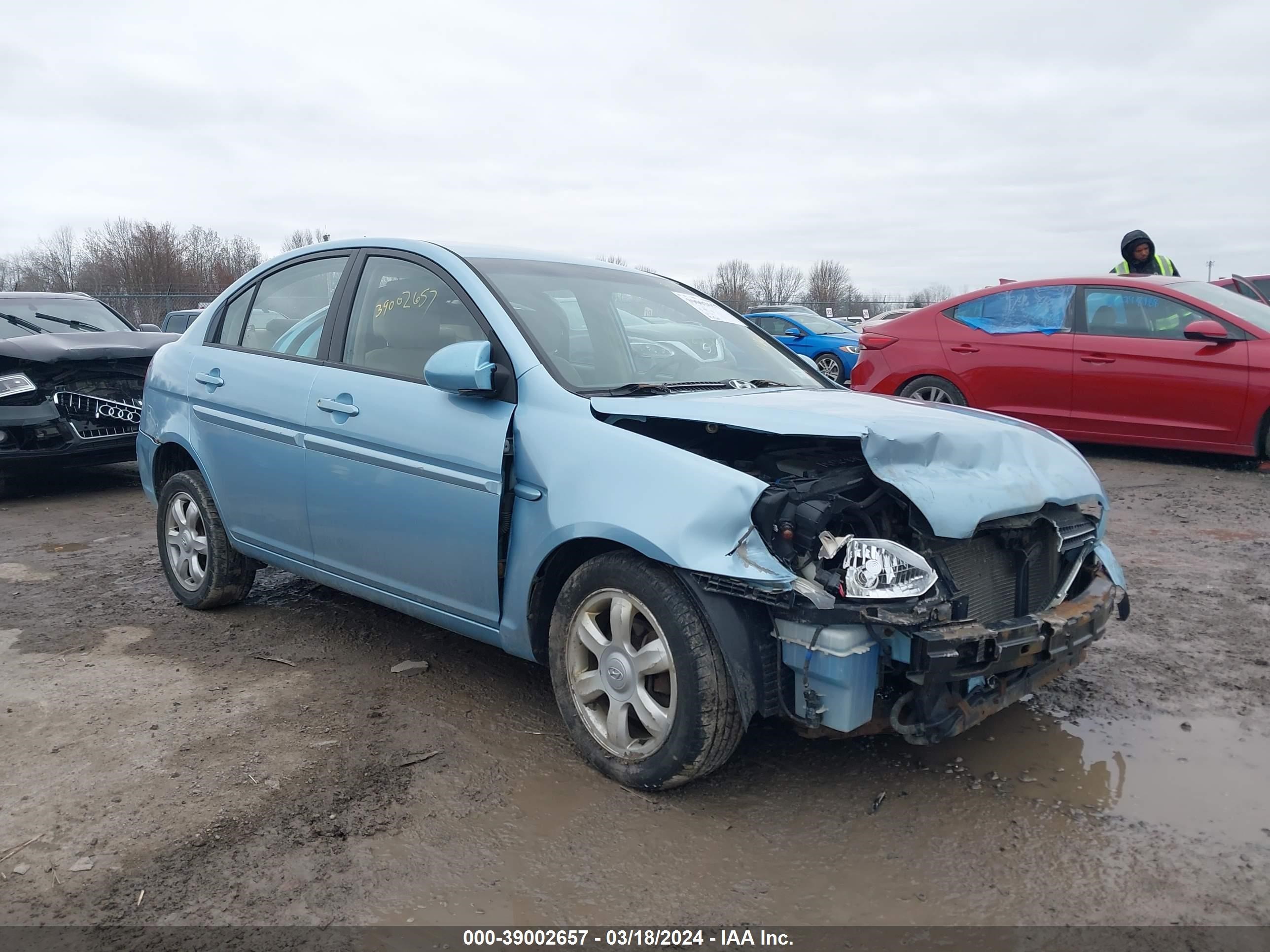 hyundai accent 2006 kmhcn46c46u054938