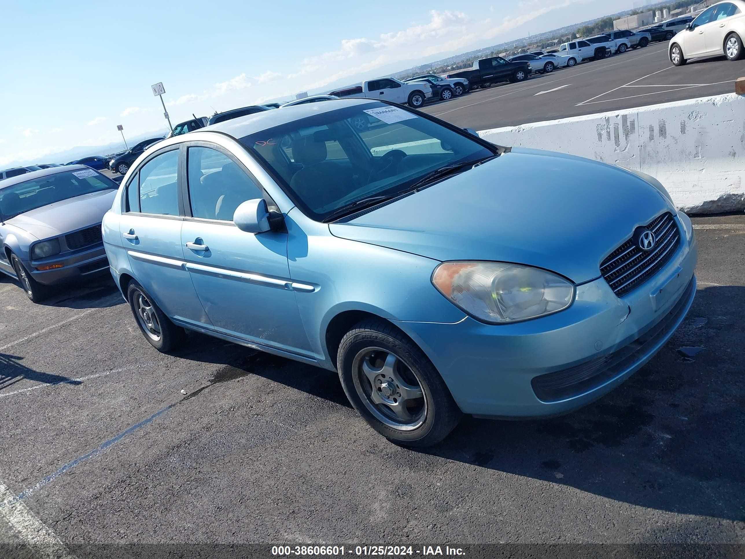 hyundai accent 2006 kmhcn46c56u007966