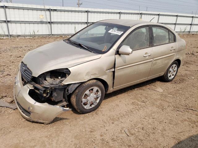 hyundai accent gls 2007 kmhcn46c57u087867