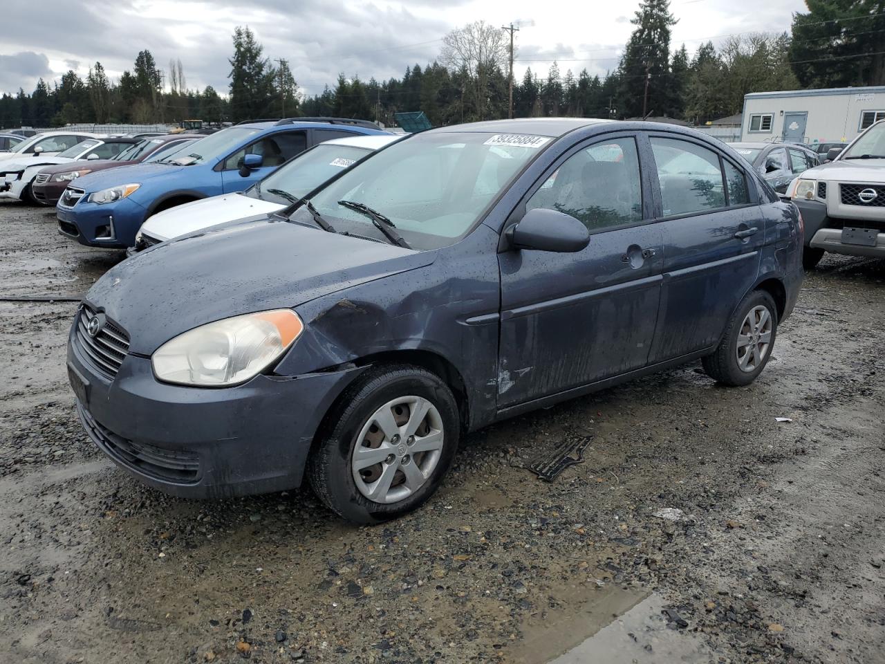 hyundai accent 2009 kmhcn46c89u366622