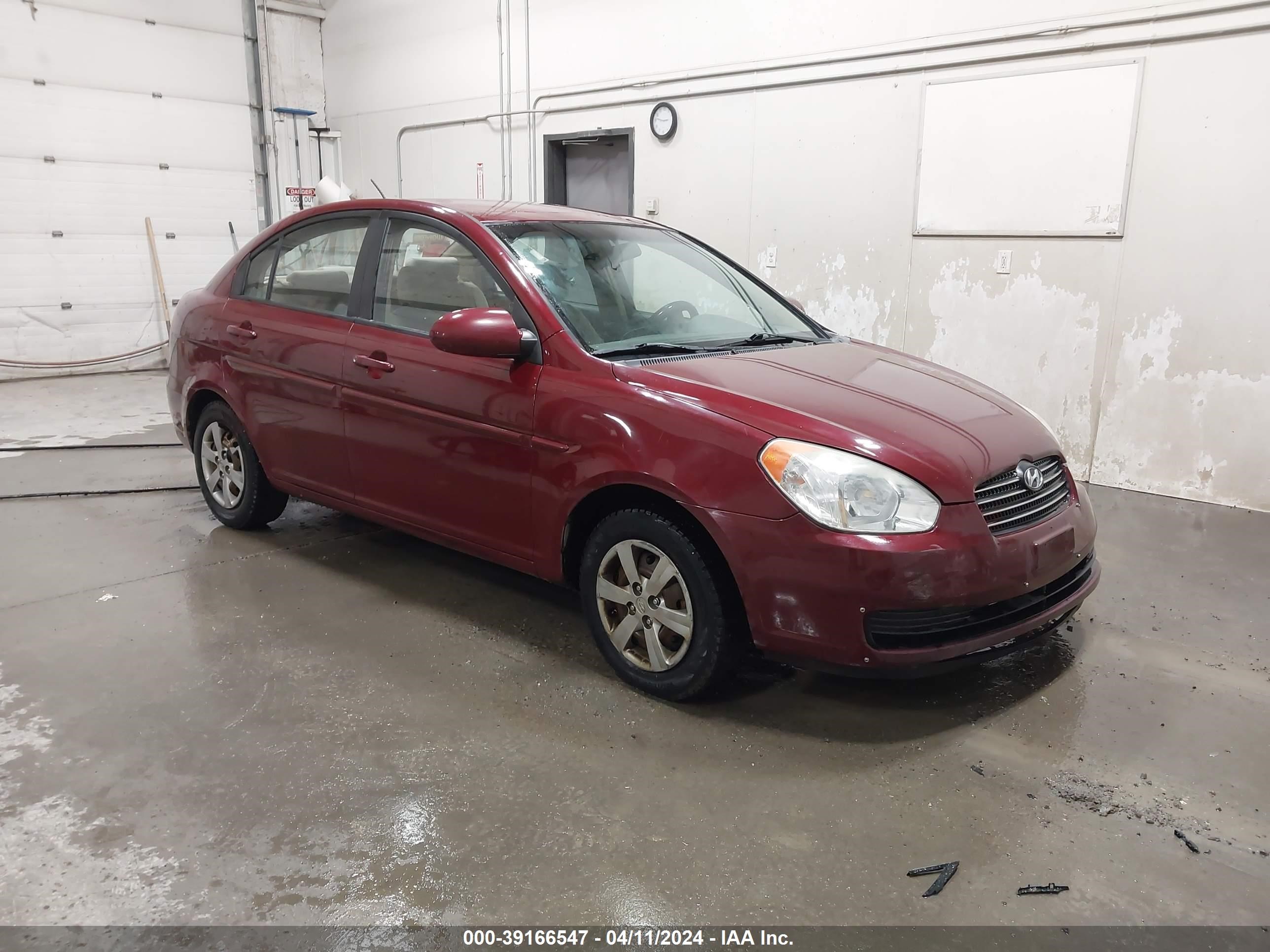 hyundai accent 2008 kmhcn46c98u274725