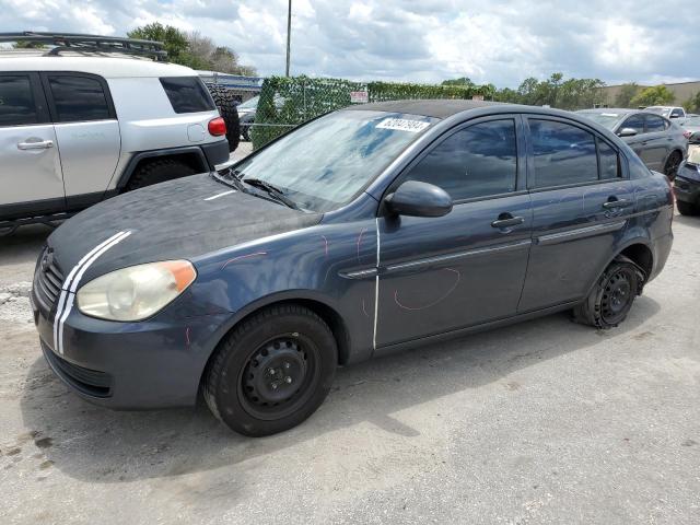 hyundai accent 2009 kmhcn46c99u322502