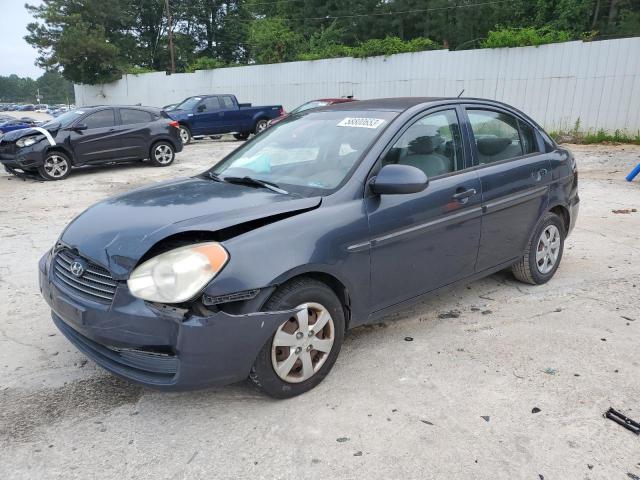 hyundai accent 2009 kmhcn46c99u341132