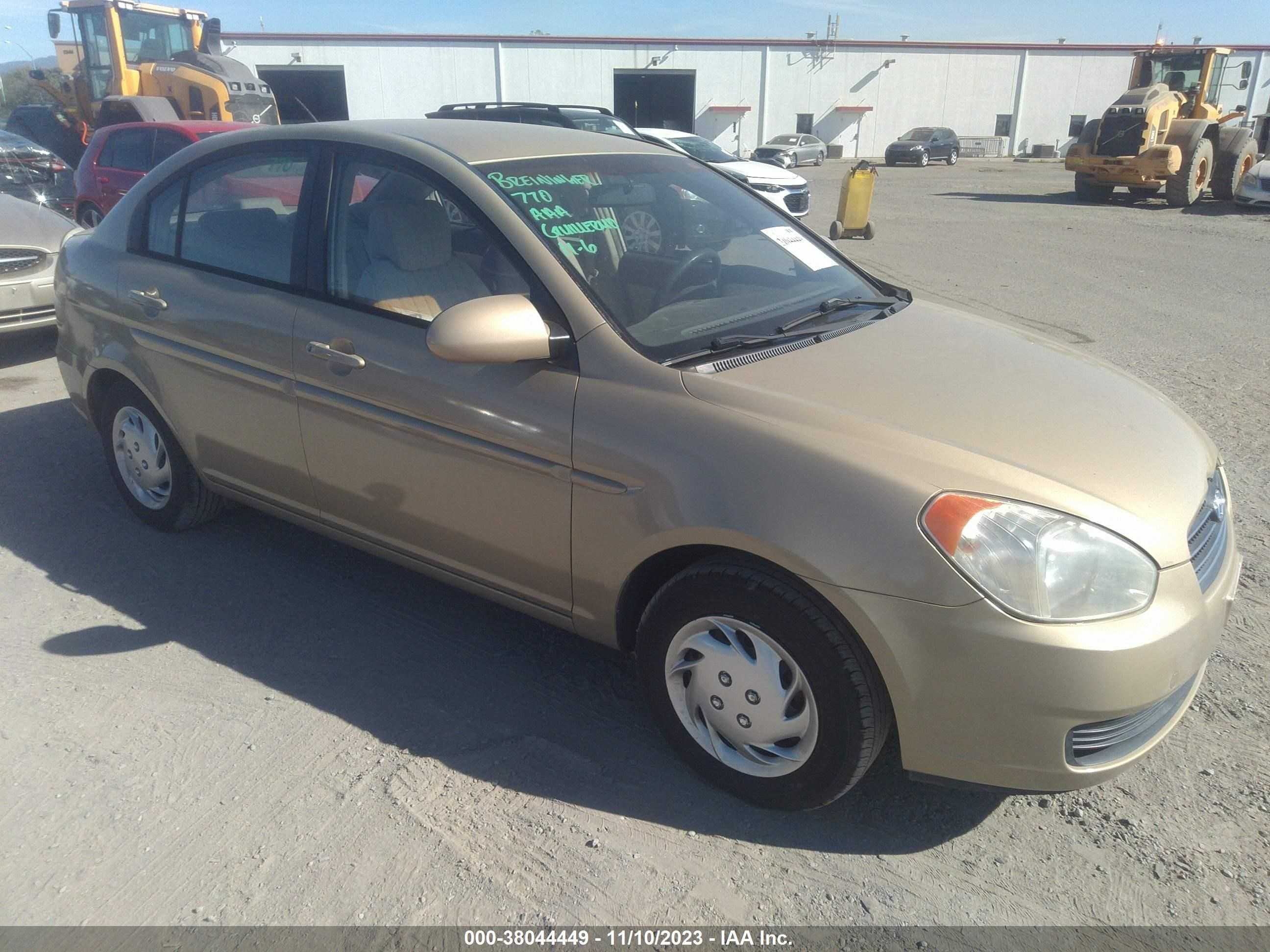 hyundai accent 2006 kmhcn46cx6u024164