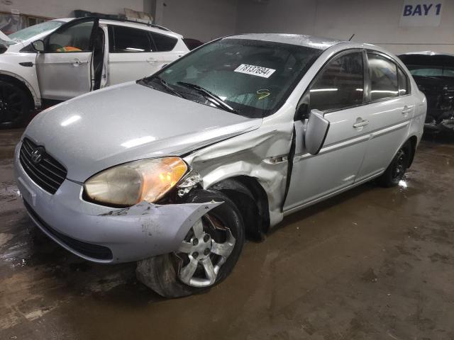 hyundai accent gls 2007 kmhcn46cx7u157508