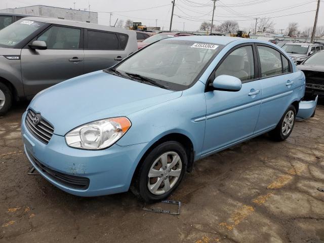 hyundai accent gls 2011 kmhcn4ac3bu556101