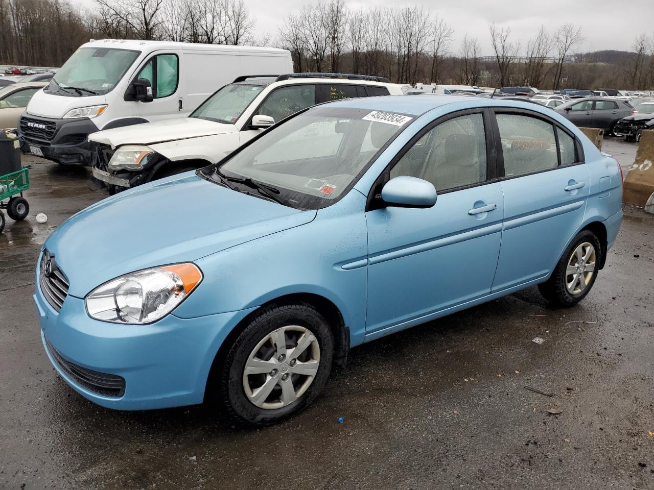 hyundai accent 2010 kmhcn4ac7au469574