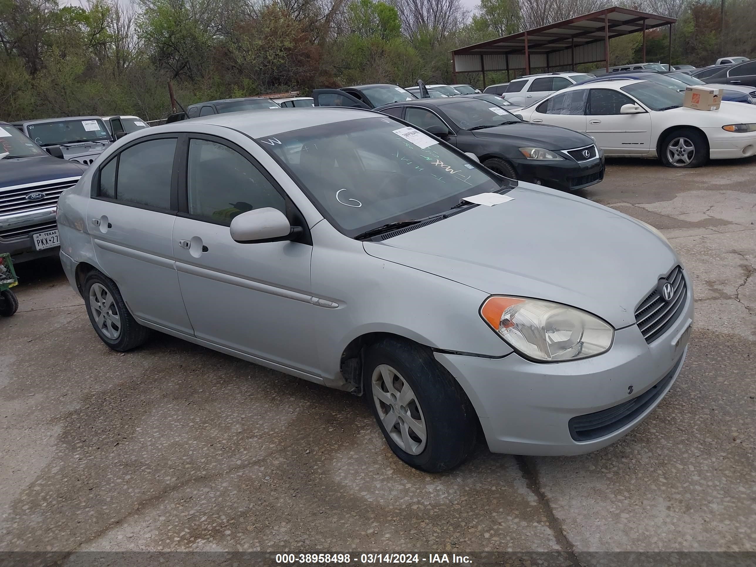 hyundai accent 2010 kmhcn4ac8au472421