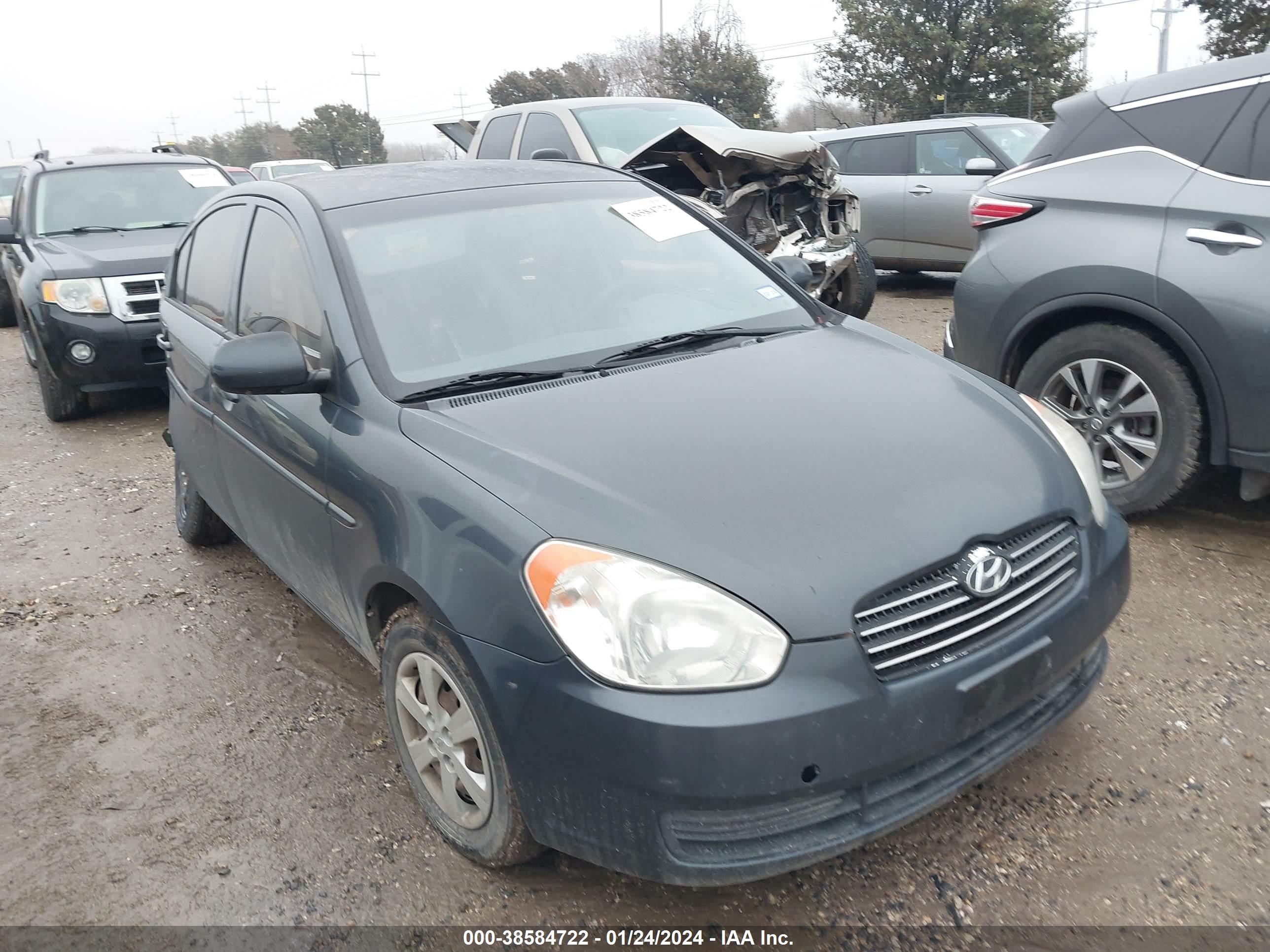 hyundai accent 2010 kmhcn4ac9au473903