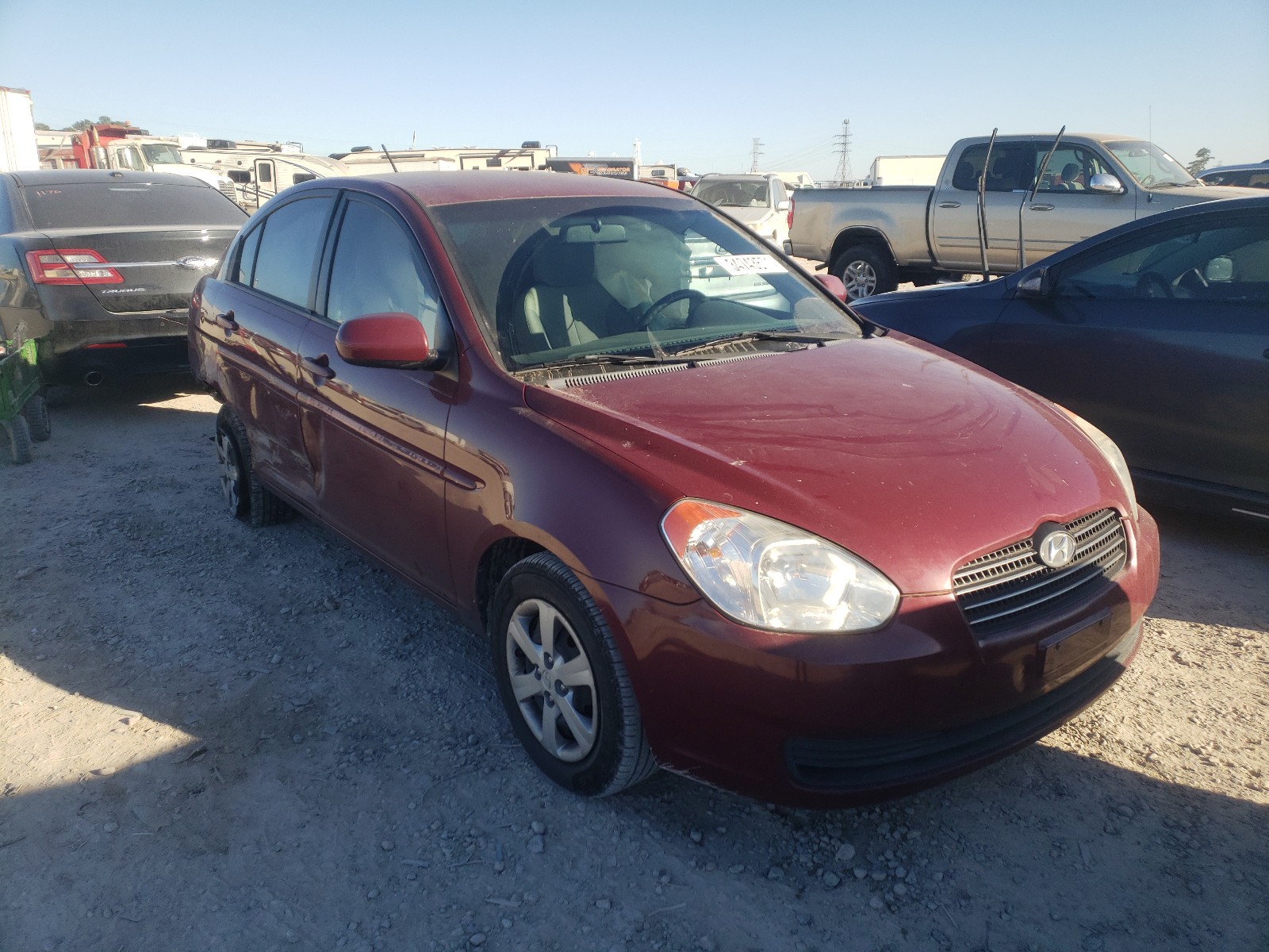 hyundai accent gls 2010 kmhcn4acxau467608