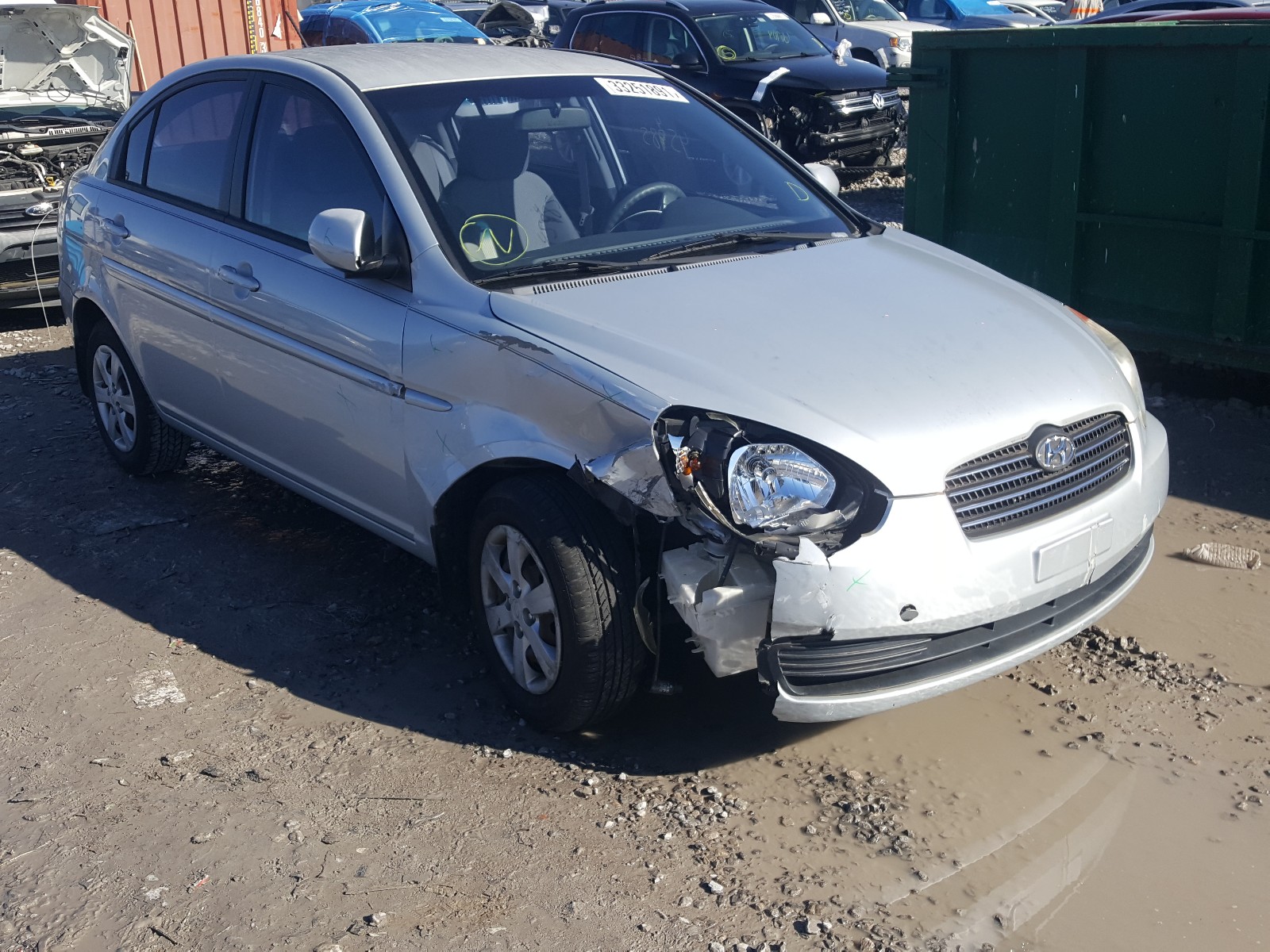 hyundai accent gls 2010 kmhcn4acxau498678