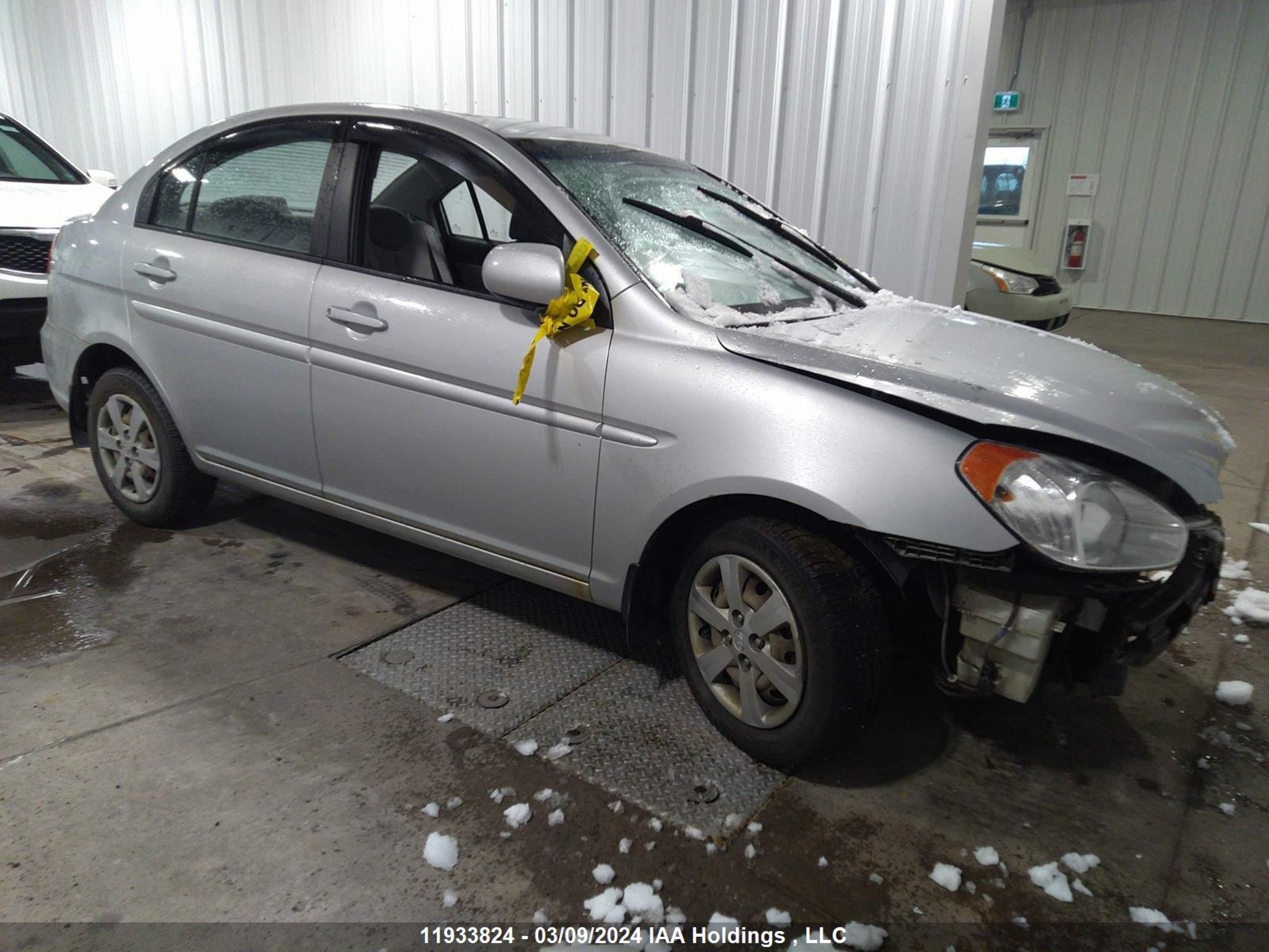 hyundai accent 2011 kmhcn4bc9bu550818