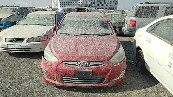 hyundai accent 2015 kmhct41b4fu724220