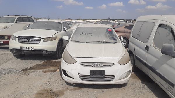 hyundai accent 2015 kmhct41b5fu688828