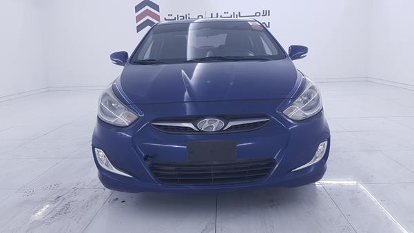 hyundai accent 2014 kmhct41b6eu631441