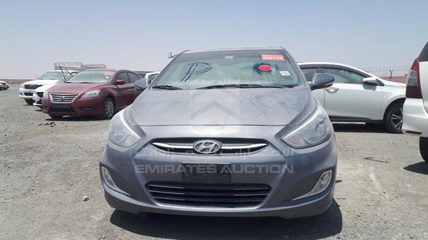 hyundai accent 2017 kmhct41b6hu177888