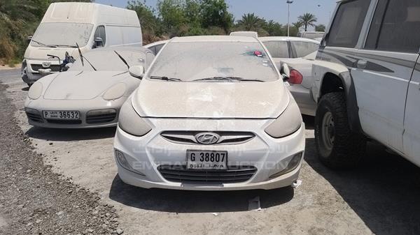 hyundai accent 2015 kmhct41b7fu688815