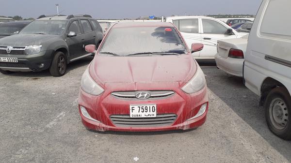 hyundai accent 2016 kmhct41bxgu962512