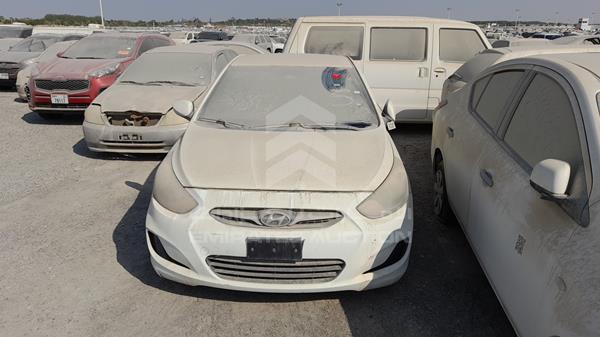 hyundai accent 2013 kmhct41c0du374199