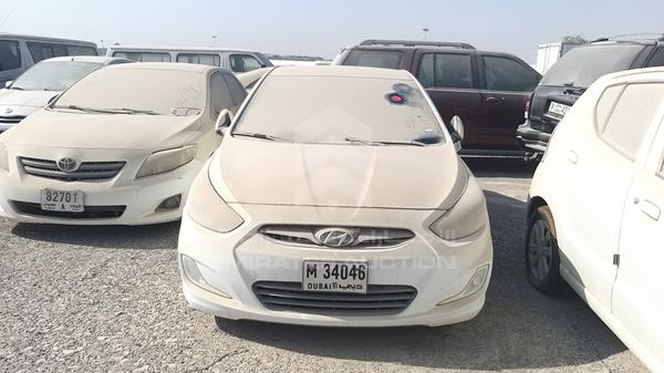 hyundai accent 2013 kmhct41c5du385716