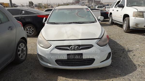 hyundai accent 2013 kmhct41c7du354838