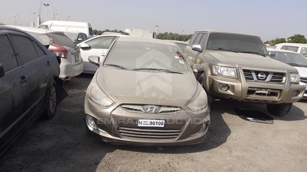 hyundai accent 2014 kmhct41c7eu533964