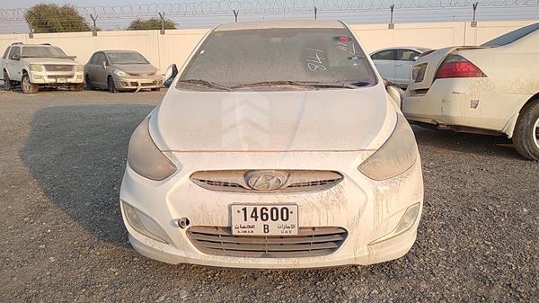 hyundai accent 2014 kmhct41d0eu471073