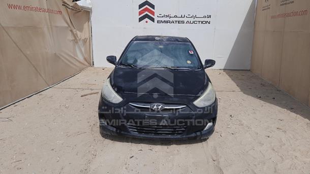 hyundai accent 2015 kmhct41d1fu792377