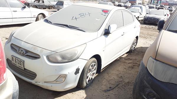 hyundai accent 2013 kmhct41d2du420480