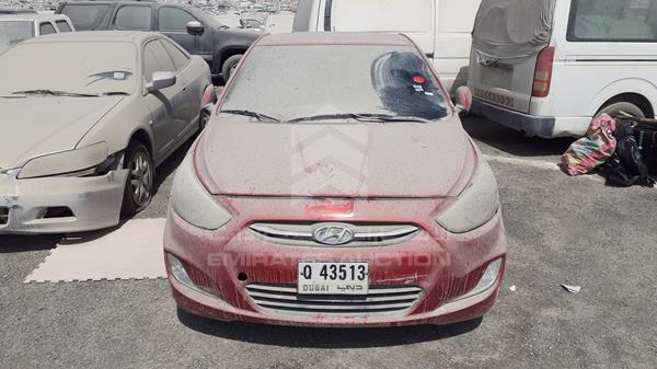 hyundai accent 2015 kmhct41d3fu829204