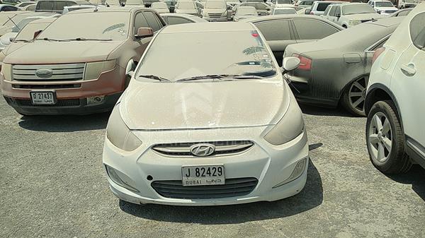 hyundai accent 2017 kmhct41d7hu162964