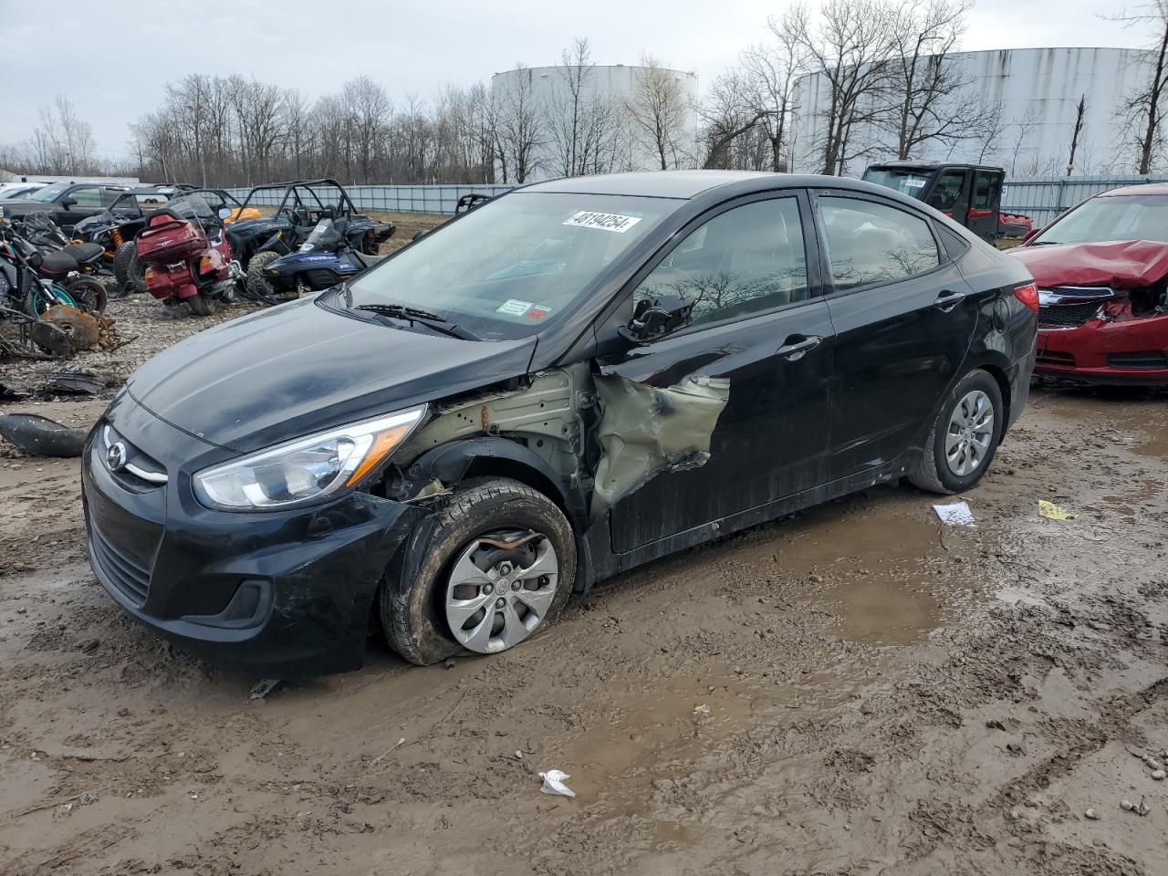 hyundai accent 2016 kmhct4ae0gu164479