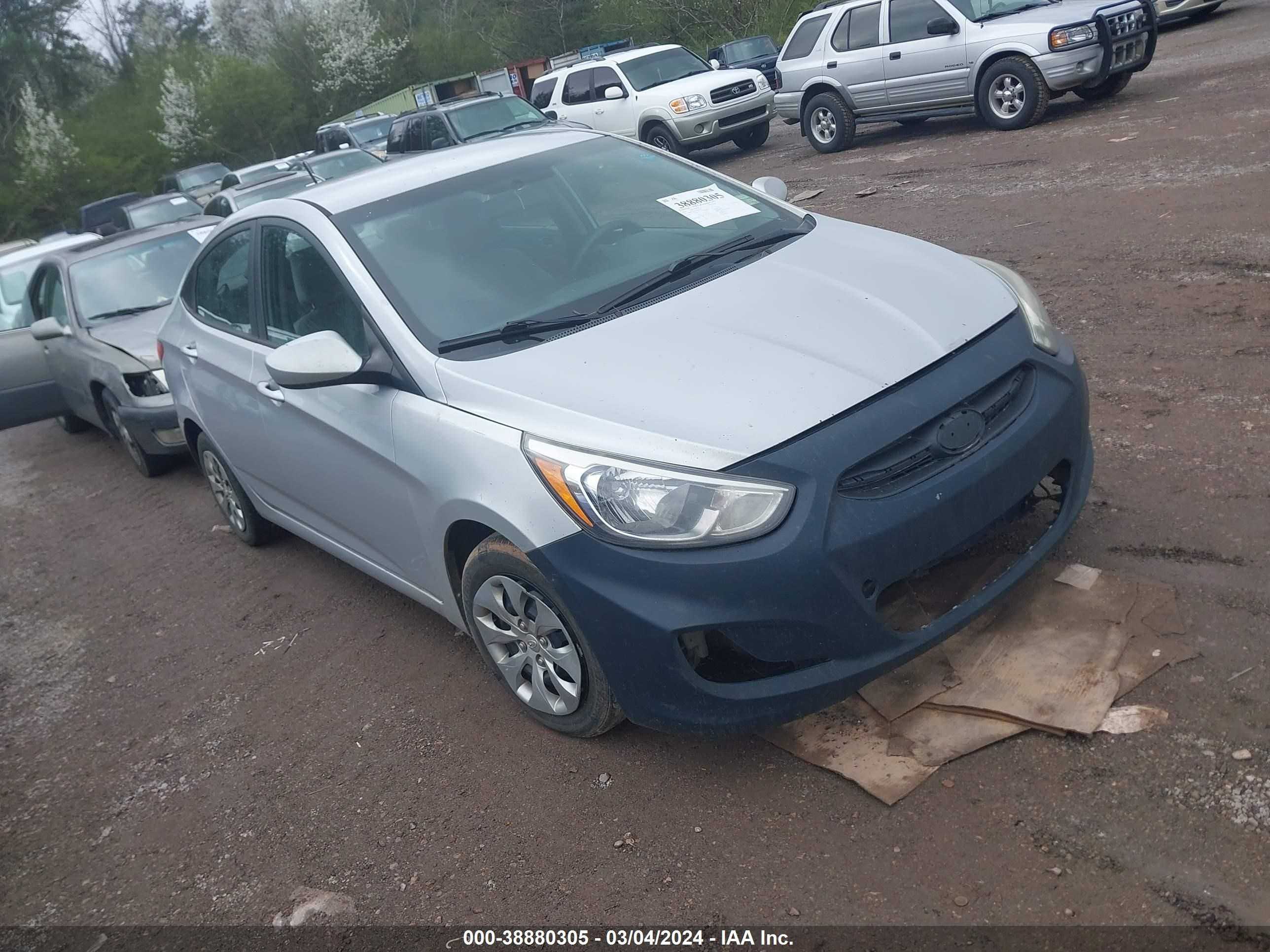 hyundai accent 2016 kmhct4ae0gu979734