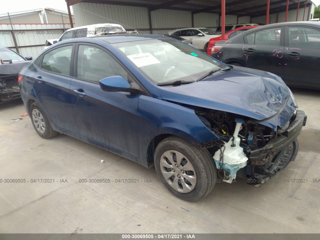 hyundai accent 2017 kmhct4ae0hu185396