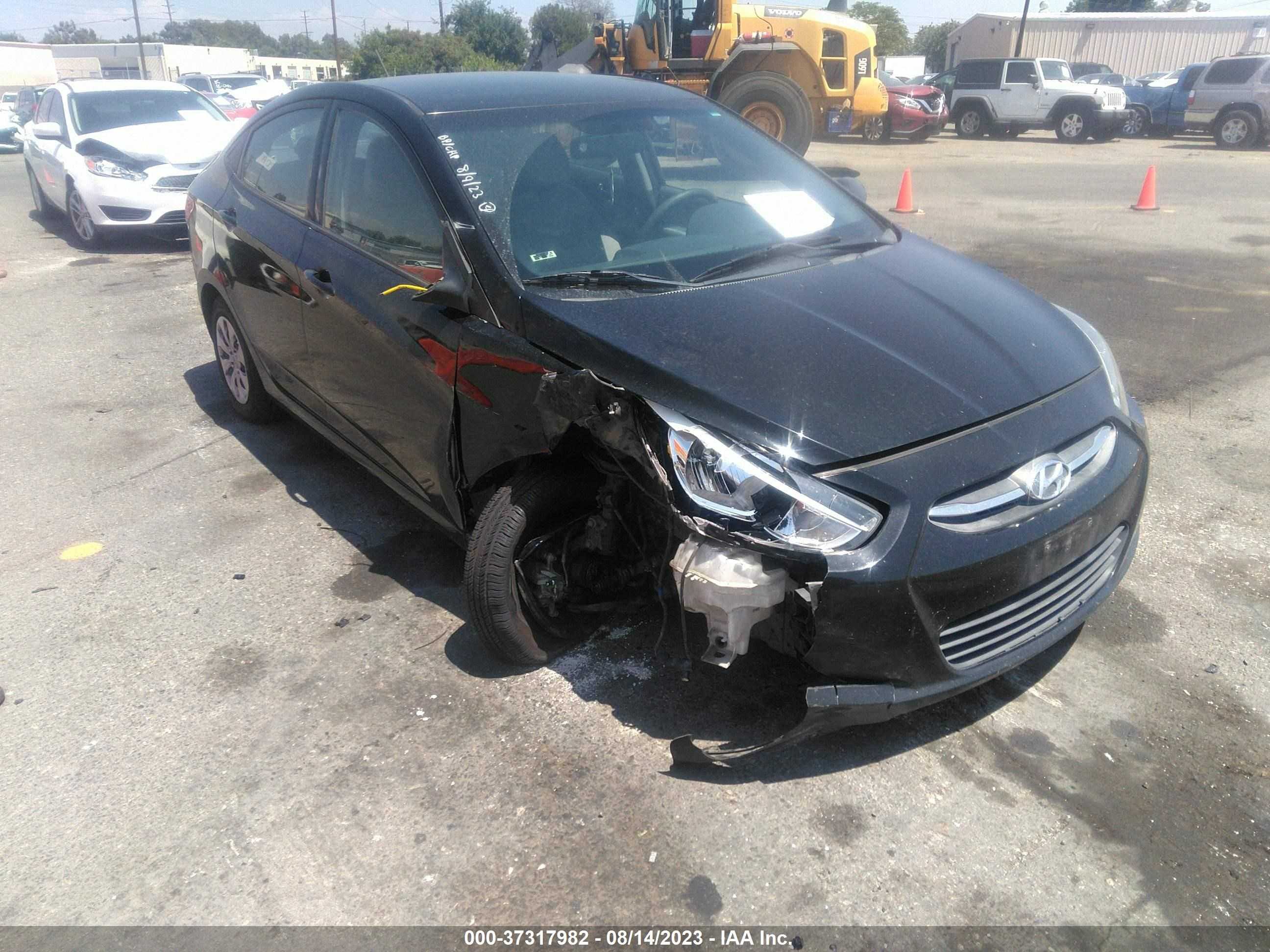 hyundai accent 2017 kmhct4ae0hu233270