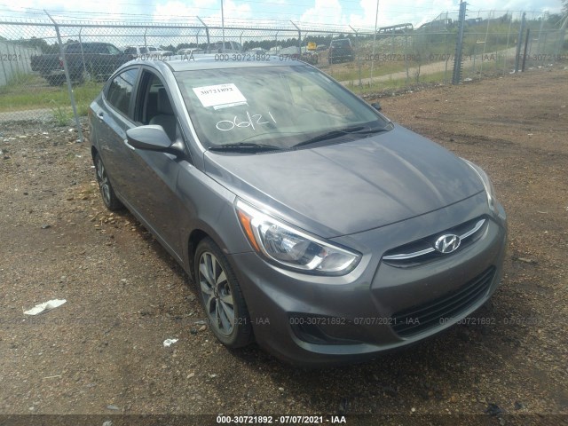 hyundai accent 2017 kmhct4ae0hu247458