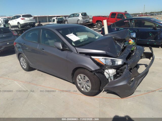 hyundai accent 2017 kmhct4ae0hu317962