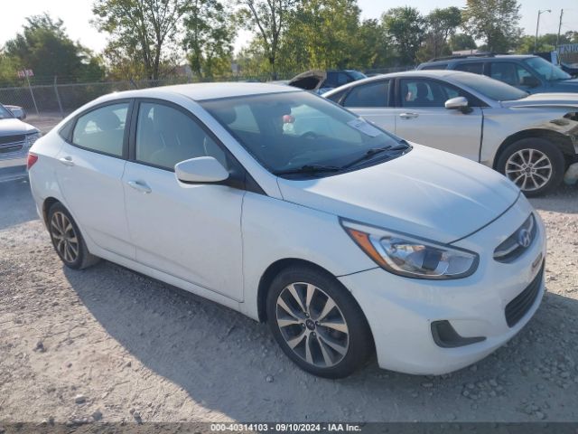 hyundai accent 2017 kmhct4ae0hu348659