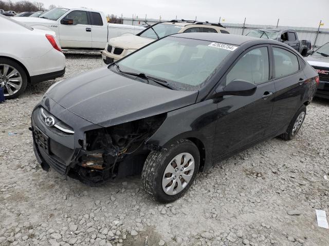 hyundai accent 2017 kmhct4ae0hu394461