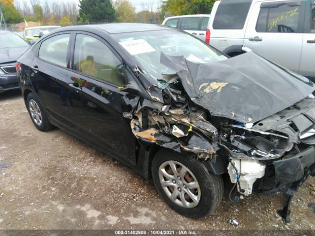 hyundai accent 2013 kmhct4ae1du307869