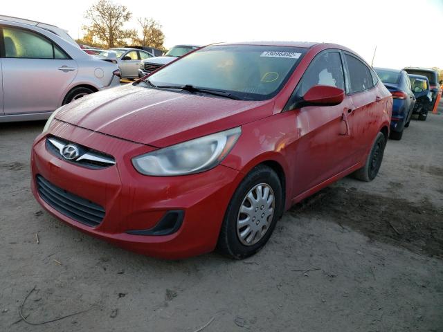 hyundai accent gls 2013 kmhct4ae1du324543