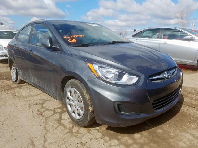 hyundai accent gls 2013 kmhct4ae1du327930