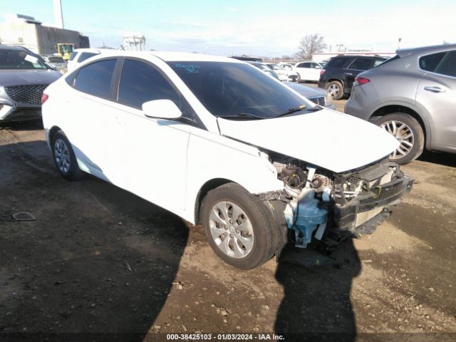 hyundai accent 2017 kmhct4ae1hu261921