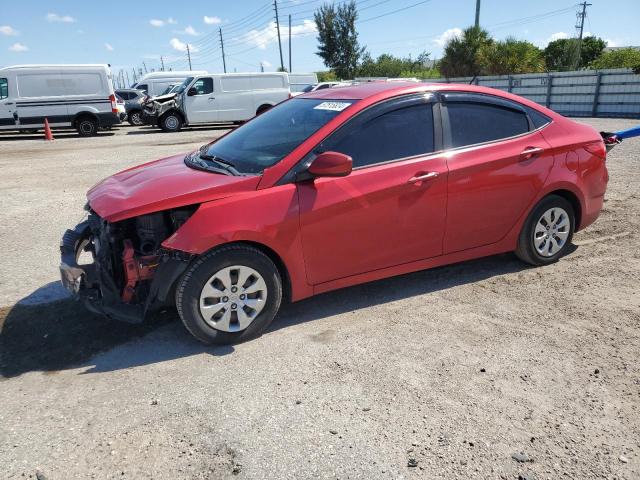 hyundai accent 2017 kmhct4ae1hu319039